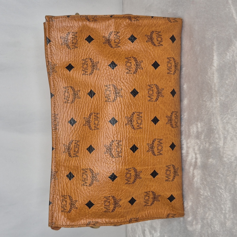 MCM Cognac Pouch COA - Picture 9 of 17